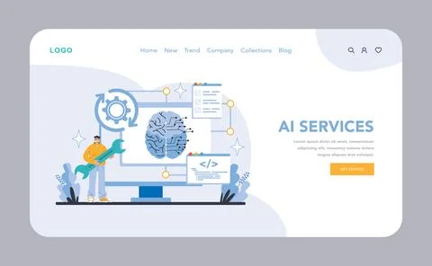 Technology and Innovation concept. Flat vector illustration Stock Illustration