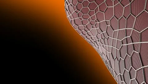 Technology and Internet social network concepts With modern geometric Art Stock Illustration