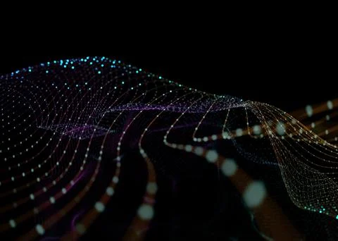 Technology and science abstract background. 库存插图