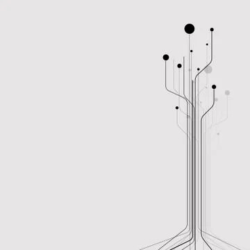 Technology and science background Stock Illustration