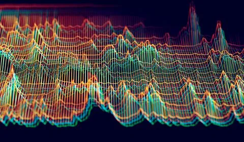 Technology and science background.Computer science engineering and block chai Stock Illustration