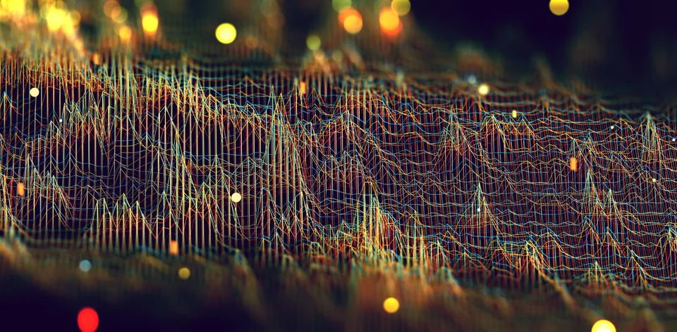 Technology and science background.Computer science engineering and block chai Illustrazione stock