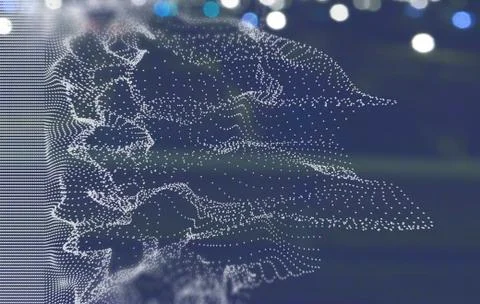 Technology and science concept Illustrazione stock