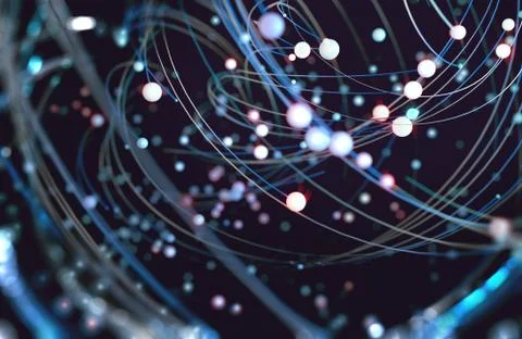 Technology and science concept Illustrazione stock