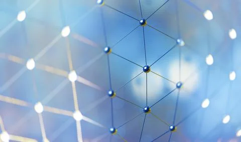 Technology and science concept. Illustrazione stock