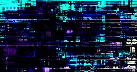 Technology and Science Evolution in the Digital Age Loop Looping Background Stock Footage 332032824