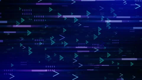 Technology arrow moving animation with b... | Stock Video | Pond5