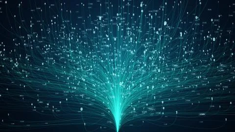 Technology Artificial intelligence (AI) and internet of things IOT concept. Stock Illustration