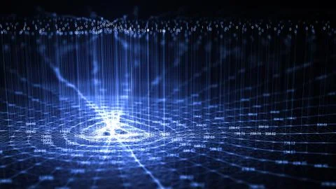 Technology Artificial intelligence (AI) and internet of things IOT concept. Stock-Illustration