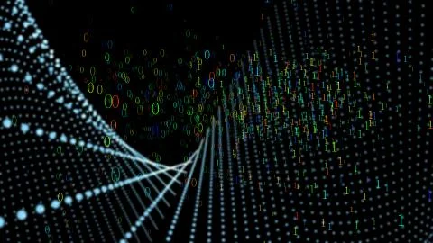 Technology Artificial intelligence (AI) and internet of things IOT network an Fotos de archivo