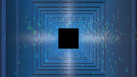 Technology Artificial intelligence (AI) and internet of things IOT network an Stock Photos