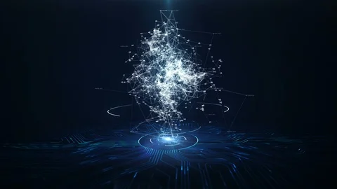 Technology Artificial intelligence concept. Stock Footage 102240124