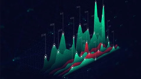 Technology backdrop abstract connection dots, Futuristic infographics data gr 스톡 일러스트