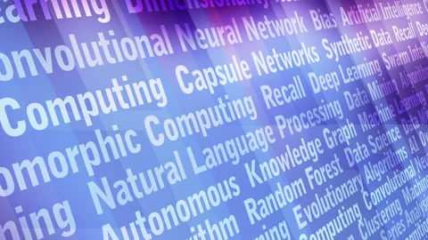 Technology backdrop highlights artificial intelligence ai innovation, big data Vídeos de archivo 268394382