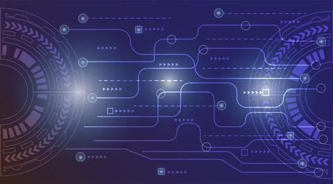 Technology Backgroabstract modern technology background innovation concept to Stock Illustration