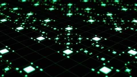 Technology Background 4K High Quality Animation Stock Footage 140287912