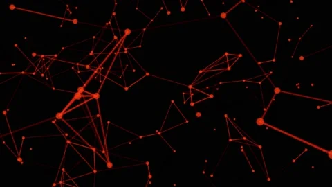 Technology background. Abstract background. Lines and triangles. Glowing pl.. Stock Footage 233358067