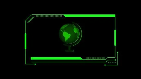 Technology background abstract data globe. news presentation background. 스톡 일러스트