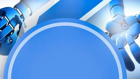 Technology background and concepts Ai artificial intelligence robots Illustrazione stock