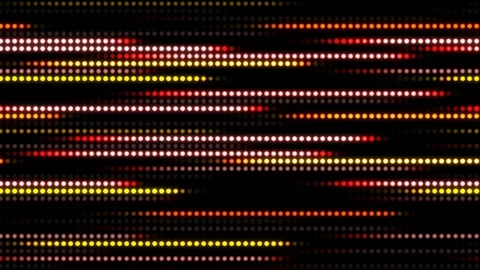 Technology background with animation slow motion of light stripes dot circle Stock Footage 86867555