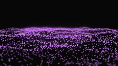 Technology background animation video of connecting dots.Abstract digital Stock Footage 251895702