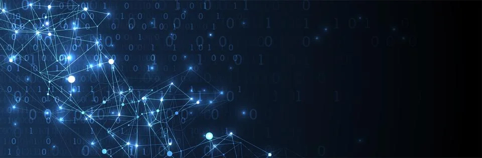 Technology background. Big data concept. Vector illustration. Illustrazione stock