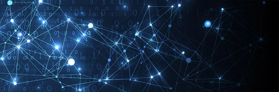 Technology background. Big data concept. Vector illustration. 스톡 일러스트