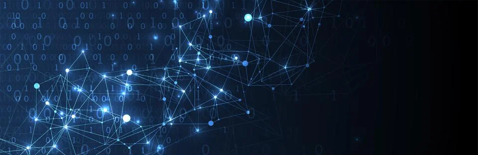 Technology background. Big data concept. Vector illustration. 스톡 일러스트