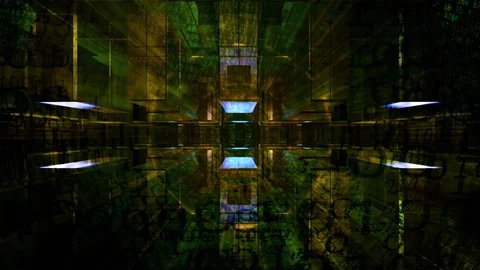 Technology Background. Binary Code. Abstract Big Data. Data Stream Stock Footage 100556556