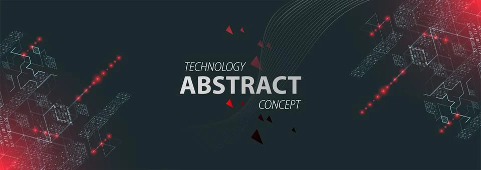 Technology background. Binary computer code.  Vector illustration. Stock Illustration