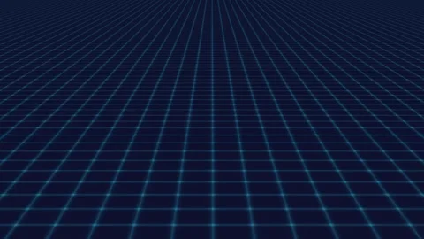 Technology background with blue lighting lines Stock Footage 304638961