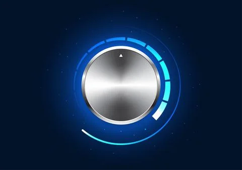 Technology background, button increase level,For work related to digital te.. 스톡 일러스트