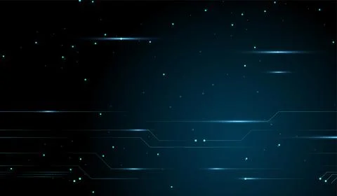 The technology background in dark blue color, and abstract technology futur.. Stock Illustration