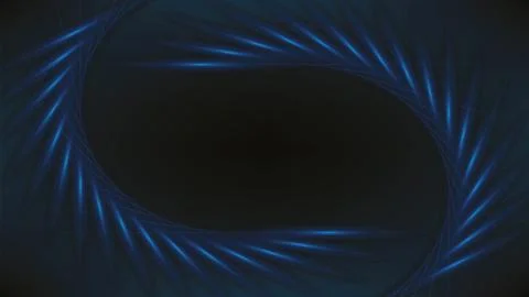 Technology background on dark space with blue light lines effect decoration Stock Illustration