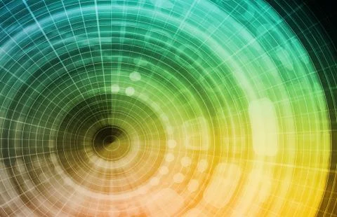 Technology Background Design Stock Illustration