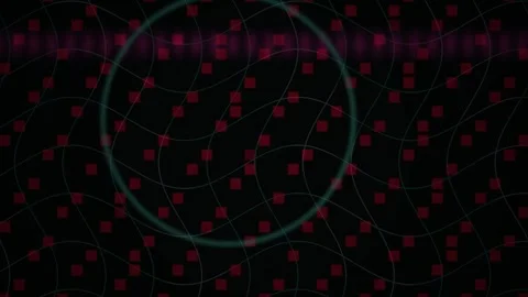 Technology background with digital circle. Stock Footage 340041552