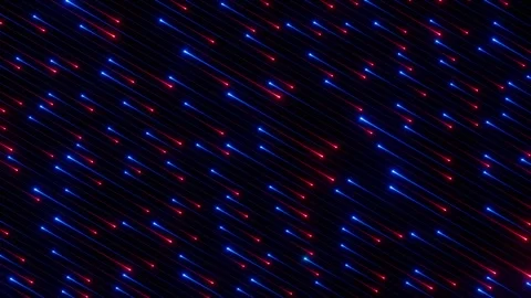 Technology background with dynamic neon lines motion loop Stock Footage 322111001