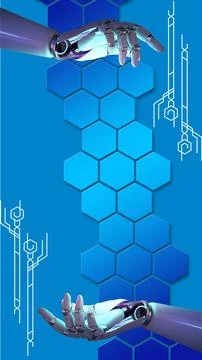 Technology Background futuristic Technology AI, science Backgrounds, Stock Illustration