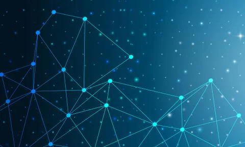 Technology background with gradient Illustrazione stock