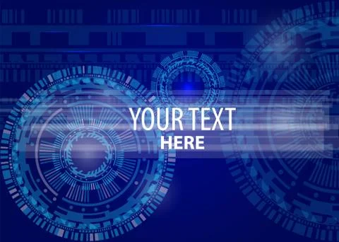 Technology Background high computer technology Stock Illustration