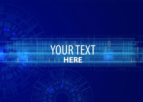 Technology Background high computer technology Stock Illustration