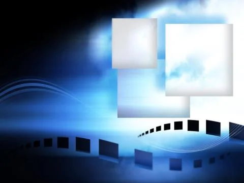 Technology background Stock Illustration