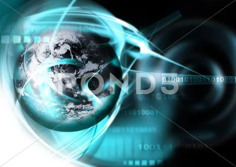 Technology background Stock Illustration