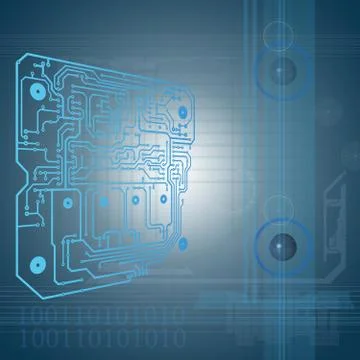 Technology background イラスト素材