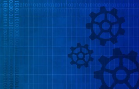 Technology background Stock Illustration