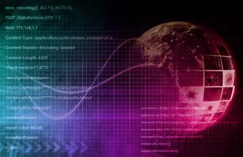 Technology background Illustrazione stock