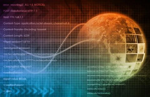 Technology background Illustrazione stock