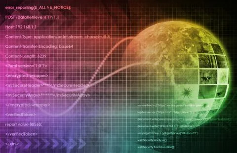 Technology background Stock Illustration