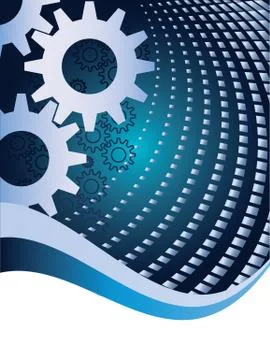 Technology background Stock Illustration