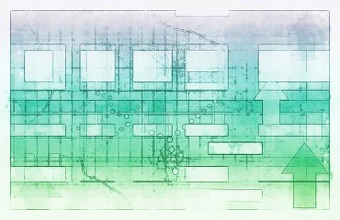 Technology Background Stock Illustration